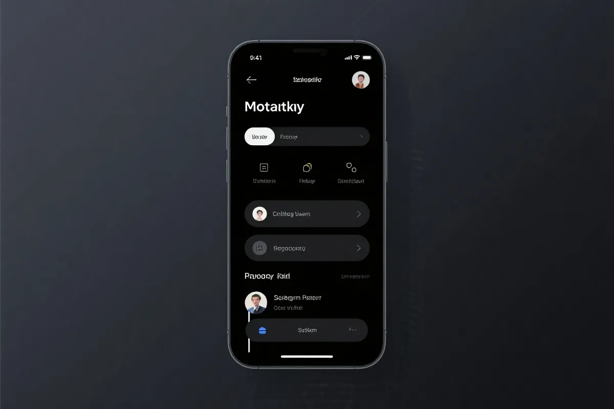 官方App界面示意图